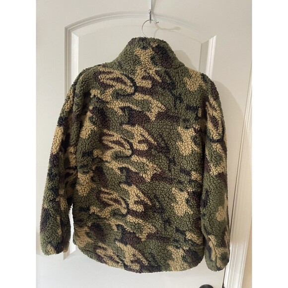 Elodie Women’s Size Medium Camo Printed Fleece Jacket - Picture 5 of 8